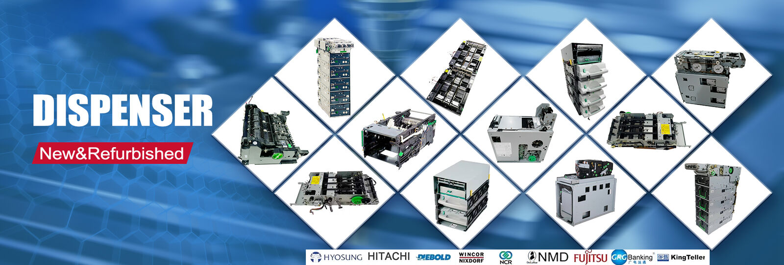 Các bộ phận máy ATM Diebold