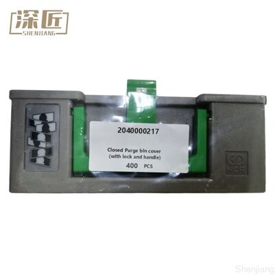 chất lượng  2040000217 NCR Closed Purge Bin Cover with Lock and Handle ATM Machine Parts for NCR S1 Reject Cassette 4450693308 445-0693308 nhà máy