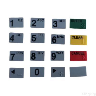 chất lượng  Hyosung EPP 8000R Keypad Buttons 16-Piece Set Custom Replacement Keys 7130020100 / 7130020101 nhà máy