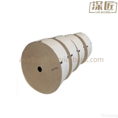 chất lượng  NCR Blank Receipt Roll Thermal ATM Receipt Paper Black Image with Sense Marks nhà máy
