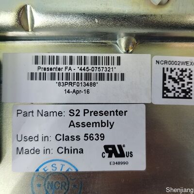 NCR 4450757321 S2 Presenter Assembly F&A FRU 66xx ATM Module Spare