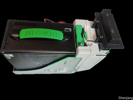 Kiosk sử dụng JCM IVIZION-100-SS Bill Validator hộp tiền mặt viền đen cho máy bán lẻ JCM Cash acceptor