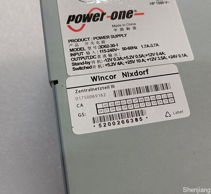 Bộ phận ATM Wincor Wincor Procash Magnetek 3D62-32-1 Bộ nguồn trung tâm III 24V PSU 1750069162 01750069162