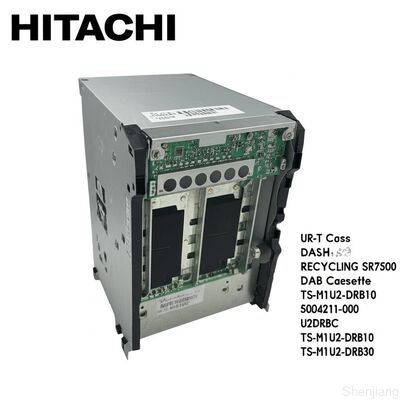 Cassette tái chế tiền mặt kép UR-T của Hitachi với chức năng đếm tiền tự động và dung lượng tiền mặt cao cho ATM SR7500