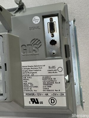 12.1 Inch Display G1200033 MORPHEUS SBCD12244TBS/12 009-0024946 0024946 Danh sách các bộ phận NCR