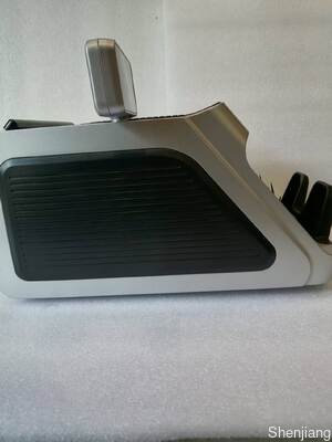 Máy đếm tiền và phát hiện tiền giả JUNUO C05 màu đen có màn hình LED