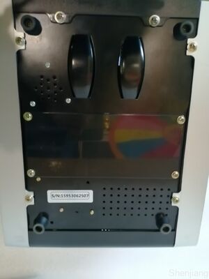 Máy đếm tiền và phát hiện tiền giả JUNUO C05 màu đen có màn hình LED