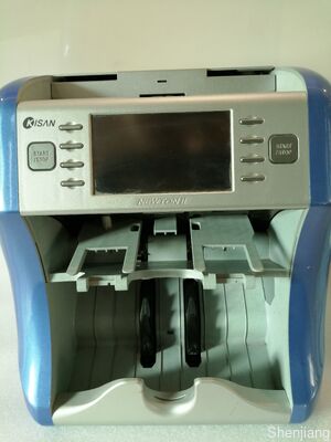 Máy đếm tiền và phân loại tiền giấy Kisan, màu đen, có màn hình LED N16H05-Z15601