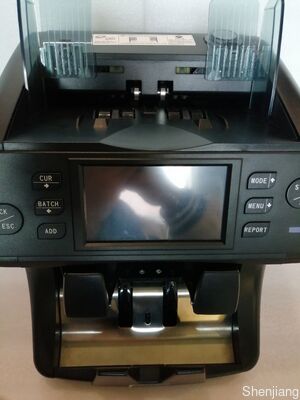 SH-208C-2CIS Máy đếm tiền bỏ túi kim loại hỗn hợp, thiết bị ngân hàng tài chính có chức năng phát hiện tiền giả để quản lý tiền mặt NT808251100550001