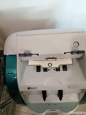 Máy phân loại giấy tờ Kisan Máy kiểm tra tiền xanh với màn hình LED Smart K3 S16E01-3659