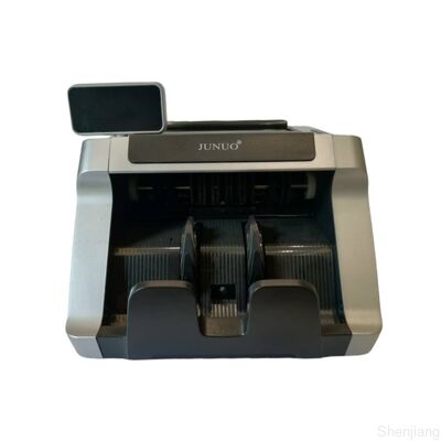 Máy đếm tiền và phát hiện tiền giả JUNUO C05 màu đen có màn hình LED
