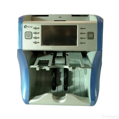 Máy đếm tiền và phân loại tiền giấy Kisan, màu đen, có màn hình LED N16H05-Z15601