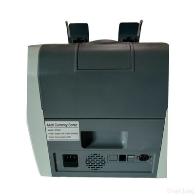 Multi Currency Sorter XC200 Pockets Money Counting Machine LED Display Tunnel Sorter Devices