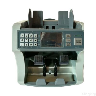Multi Currency Sorter XC200 Pockets Money Counting Machine LED Display Tunnel Sorter Devices