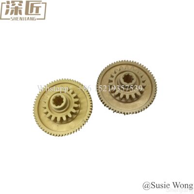 ATM Gear chính hãng mới 1750002266 Gear 18t/65t Khay đầu vào bánh răng 1750291697 Bộ dụng cụ Diebold Nixdorf DN 400 450