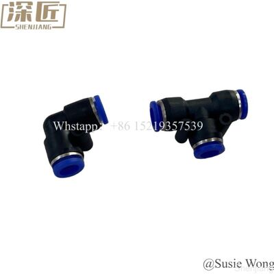 009-0027931 Linh kiện máy ATM NCR S2 Bộ chọn 90 Đầu nối ống chân không góc phải 0090027931