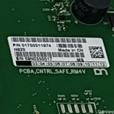Diebold Nixdorf 200 Lower Control Board. PCBA CNTRL SAFE RM4V OEM Phần 01750311974