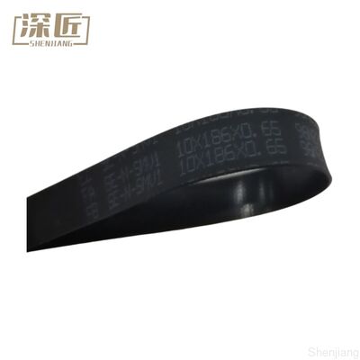 Glory 31431372 Rubber Belt 10*186*0.65MM UW-200 GFS100 GFS120 GFS220 UW52C Rubber Belt 31431372 for Currency Sorter Machine