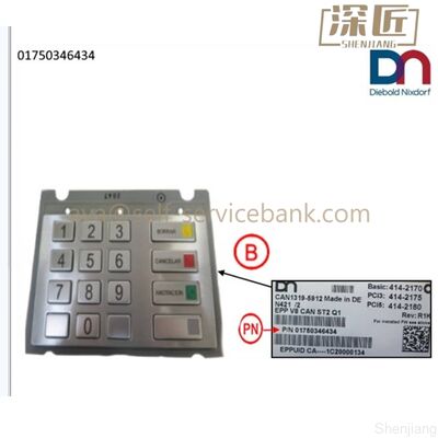 Diebold Nixdorf EPP V7 Pinpad 01750346434 INT ASIA