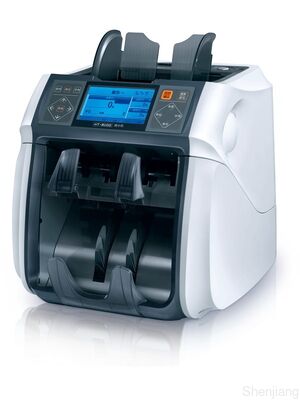 Bảo trì miễn phí Máy phân loại tiền giấy thông minh CIS SJ-9100 Double Pocket