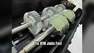 Trục lăn cấp liệu Hyosung Khắc phục thời gian ngừng hoạt động của ATM